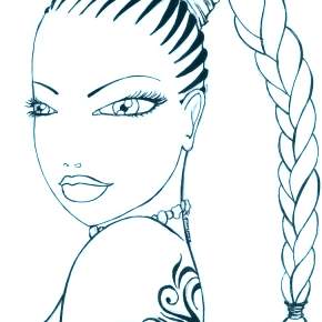 Раскраска Лица Раскраска Лица