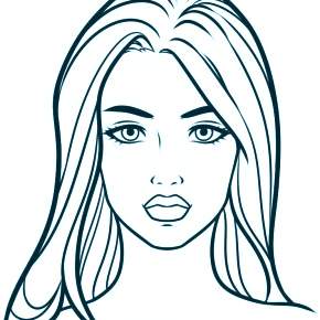 Раскраска Лица Раскраска Лица