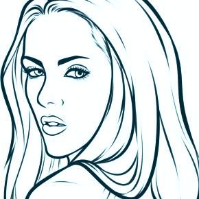 Раскраска Лица Раскраска Лица