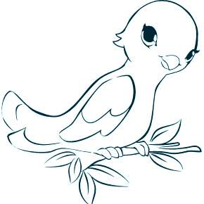 Раскраска Птицы Раскраска Птицы