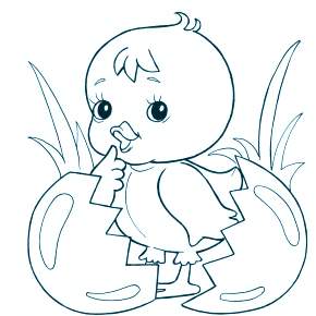 Раскраска Птицы Раскраска Птицы