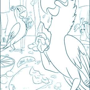 Раскраска Птицы Раскраска Птицы