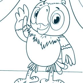 Раскраска Птицы Раскраска Птицы