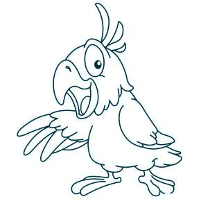 Раскраска Птицы Раскраска Птицы