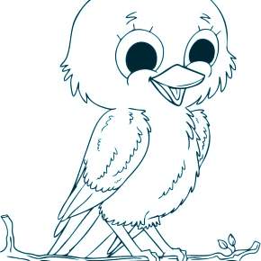 Раскраска Птицы Раскраска Птицы