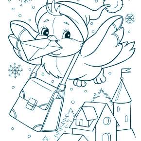Раскраска Птицы Раскраска Птицы