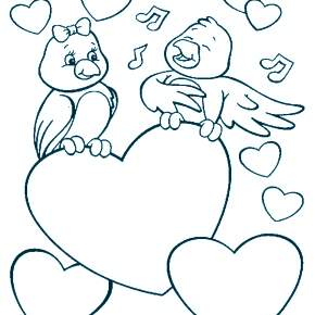 Раскраска Птицы Раскраска Птицы