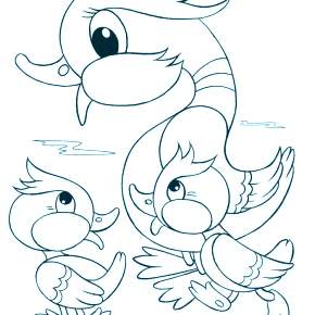 Раскраска Птицы Раскраска Птицы