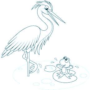 Раскраска Птицы Раскраска Птицы