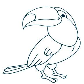 Раскраска Птицы Раскраска Птицы