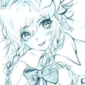 Раскраска Чиби Раскраска Чиби