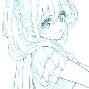 Раскраска Чиби Раскраска Чиби