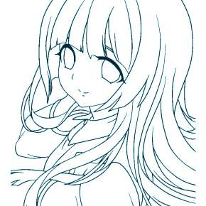 Раскраска Чиби Раскраска Чиби