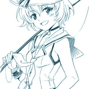 Раскраска Чиби Раскраска Чиби