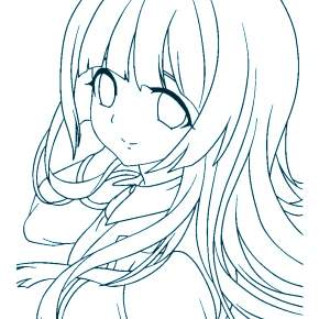 Раскраска Чиби Раскраска Чиби