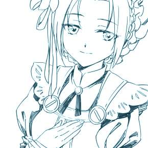 Раскраска Чиби Раскраска Чиби