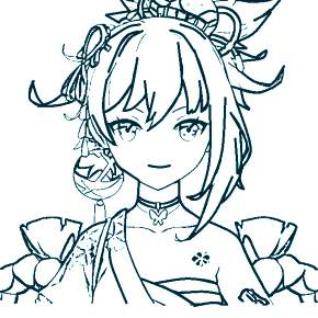 Раскраска Чиби Раскраска Чиби