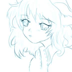 Раскраска Чиби Раскраска Чиби