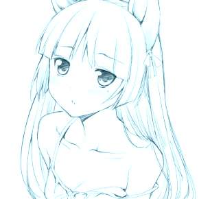 Раскраска Чиби Раскраска Чиби