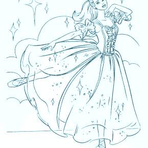 Раскраска Балерина Раскраска Балерина