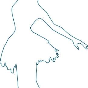 Раскраска Балерина Раскраска Балерина