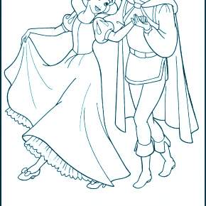 Раскраска Белоснежка