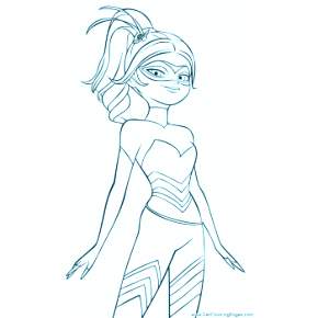 Раскраска Леди Баг и Супер Кот Раскраска Леди Баг и Супер Кот