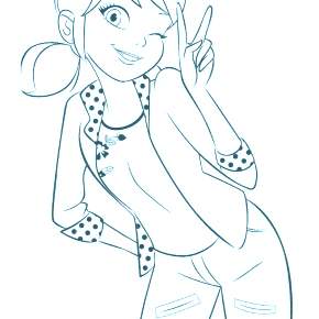 Раскраска Леди Баг и Супер Кот Раскраска Леди Баг и Супер Кот