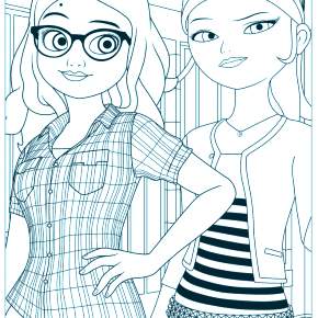 Раскраска Леди Баг и Супер Кот Раскраска Леди Баг и Супер Кот