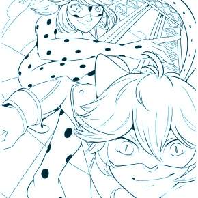 Раскраска Леди Баг и Супер Кот Раскраска Леди Баг и Супер Кот