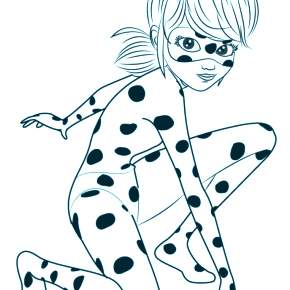 Раскраска Леди Баг и Супер Кот Раскраска Леди Баг и Супер Кот