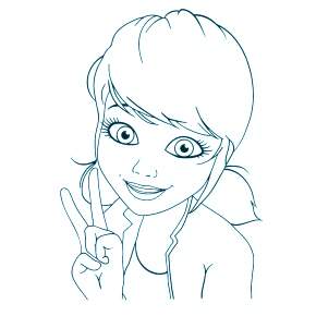 Раскраска Леди Баг и Супер Кот Раскраска Леди Баг и Супер Кот