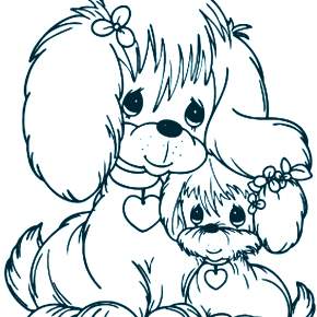 Раскраска Собаки