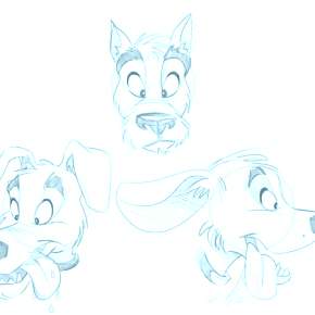 Раскраска Собаки