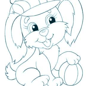 Раскраска Собаки