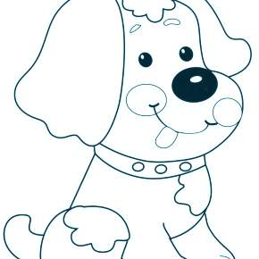 Раскраска Собаки