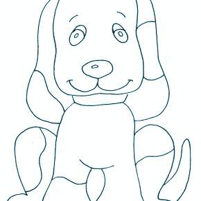 Раскраска Собаки