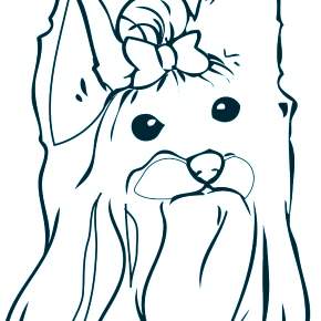 Раскраска Собаки