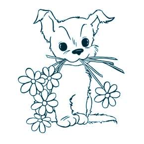 Раскраска Собаки