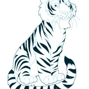 Раскраска Маугли