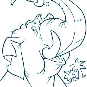 Раскраска Маугли