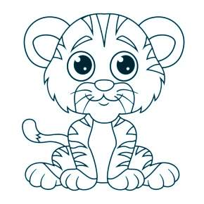 Раскраска Маугли