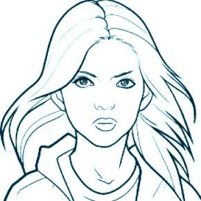 Раскраска Макияж Раскраска Макияж