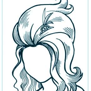 Раскраска Макияж Раскраска Макияж