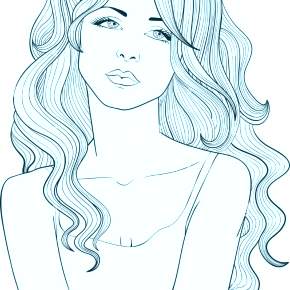 Раскраска Макияж Раскраска Макияж