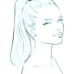 Раскраска Макияж Раскраска Макияж