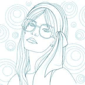 Раскраска Макияж Раскраска Макияж