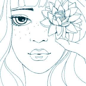 Раскраска Макияж Раскраска Макияж