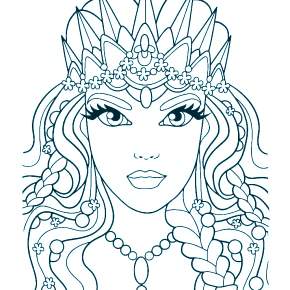 Раскраска Макияж Раскраска Макияж