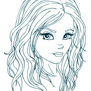 Раскраска Макияж Раскраска Макияж